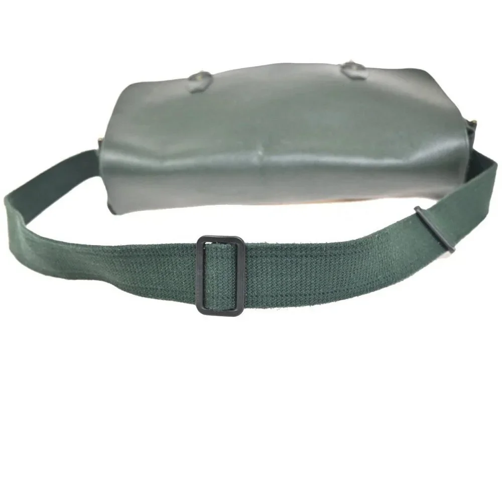 LOUIS VUITTON Delsou Shoulder Bag Taiga Leather Epicea Green GHW M30164 37ZA127 - Picture 7 of 16